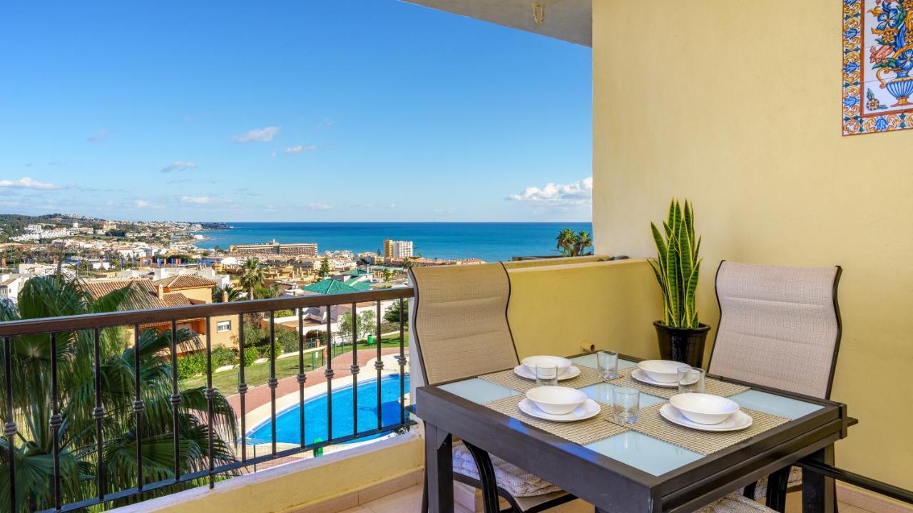 Seaview Apartment With Pool In La Cala De Mijas By Costarentals - Ref 188 Kültér fotó